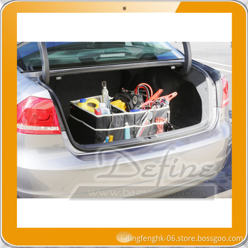 Fully Collapsible 3-Compartment Cargo Trunk Storage Organizer